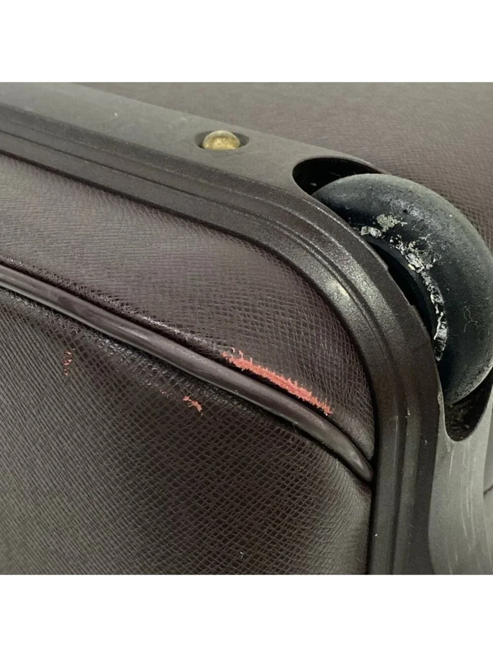 Louis Vuitton Travel Bag Taiga Pegase 60 Acajou Leather